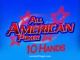 All American Poker 10 Hand Game